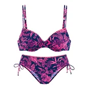 VENICE BEACH Bikini marine/svetlo roza