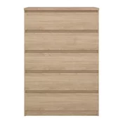 Komoda v hrastovem dekorju 77x111x50 cm Naia – Tvilum