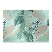 Decormat Podloga za stol Tropical leaves 120x90 cm 2 cm