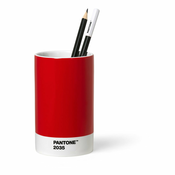 Rdeč keremičen lonček za svinčnike Pantone