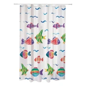 Zavesa za tuš 180x200 cm Poissons – MSV