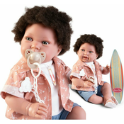 Antonio Juan 33361 PIPO HAIR - realistična beba lutka s tijelom od mekane tkanine - 42 cm