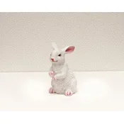 Dekordom uskršnja dekoracija - white bunny 32513-1-2 16cm - n39 ( 024292 )