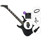 Jackson JS22L DKA Dinky Gloss AH SET 2 Satin Black Električna kitara