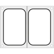 Hendi Matrica za zvaralnik CAS CDS-01 za dve pladnji posode 178x113 mm - Hendi 805350