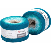 Yarn Art Rose Garden 324 Blue Brown Pletilna preja