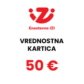 IZI Mobil vrednostna kartica 50 EUR