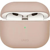UNIQ UNIKATEN LINO OVITEK ZA AIRPODS 4 S SILIKONSKIM ZAPRTNJEM IN ZAŠČITO PRED UDARCI