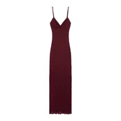Bershka Obleka bordo