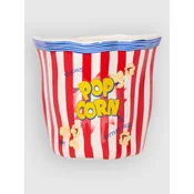bitten Popcorn Ceramic Decoration Vase multicolor