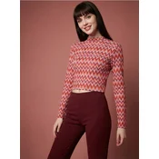 Sinsay - Crop top s uzorkom - šareno