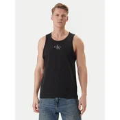 Calvin Klein Jeans Majica brez rokavov LV04RF850G Črna Classic Fit