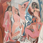 Eurographics - Puzzle Pablo Picasso - Mlade dame iz Avignona - 500 kosov