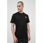 Kratka majica za vadbo adidas Performance Train Essentials črna barva