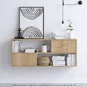Hanah Home Komoda Flora 120x50x22cm Hrast