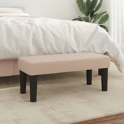 vidaXL vidaXL Klop kapučino 70x30x30 cm umetno usnje, (20955038)