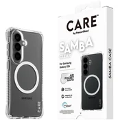 Ovitek Samba z belim QI za Samsung Galaxy S26, Prozorna, PanzerGlass