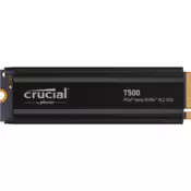 Crucial T500 2TB PCIe Gen4 NVMe M.2 SSD s hladilnikom