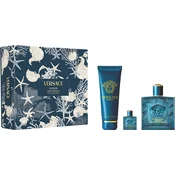 Versace Eros Parfum Gift Set ( EDP 100 ml + EDP 5 ml + SG 150 ml )