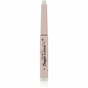 Barry M Dazzle & Define Metallic Crayon senčila za oči v svičniku odtenek White 1,4 g