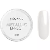 NEONAIL Metallic Effect bleščeči prah za nohte odtenek 01 1 g