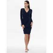 Navy Blue Womens Knee-Length Dress ORSAY - Womens