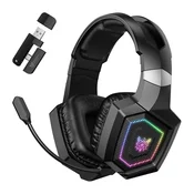 Over-Ear slušalke ONIKUMA GT806 z RGB osvetlitvijo - črne