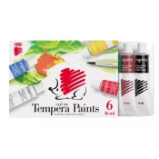 ICO Sonček: Tempera v tubi - 6 kosov, 6 x 16 ml