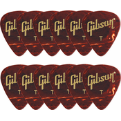 Gibson Tortoise Picks Thin 12 Pack