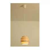 Brilagi - Luster na sajli RESNA 1xE27/60W/230V, precnik 20 cm, bež