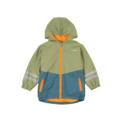 PLAYSHOES Funkcionalna jakna petrol/pastelno zelena/oranžna/srebrna