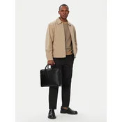 Poslovna torba Calvin Klein Emblem Aop Deboss LV04D3561G Črna