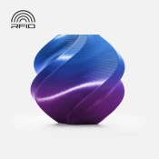 Bambu Lab PLA Silk Dual Color Aurora Purple - tuljava
