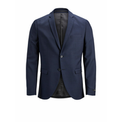 JACK & JONES Poslovni suknjič, modra