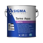 AKRILNI PREMAZ ZA LES IN KOVINO SIGMA TORNO AQUA SATIN 2,5l BEL | Topdom