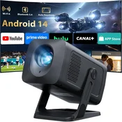 Zynix Mini Beamer - Android 14, 4K/1080P podrška, pametni projektor