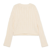 Cropp - Džemper - white