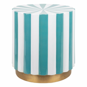 Kovinska okrogla stranska mizica o 40 cm Candy Swirl – Leitmotiv