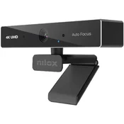 Northix 4K spletna kamera z avtomatskim ostrenjem, 30 FPS, dva mikrofona