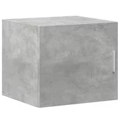MAISON CHIC Stenska omarica - Zidna omarica betonsko siva 45x42,5x40 cm inženirski les iu931, (22063579)