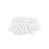 Plastične kroglice O6 mm - bele (500 g)