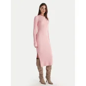 Patrizia Pepe Pletena obleka 2A2996 K294 Roza Regular Fit