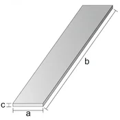 shumee Ploščata palica iz nerjavečega jekla, odporna proti kislinam, 40x4 1,1 MB 110 cm INOX