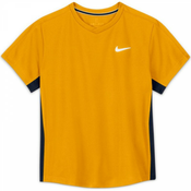 Majica za djecake Nike Court Dri-Fit Victory SS Top B - university gold/obsidian/white