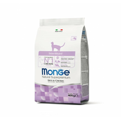 Monge natural superpremium hrana za sterilizirane mačke, piletina - 400 g