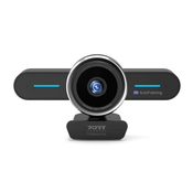 PORT mini konferencijska kamera, 4K, autoframing, stereo, crna