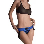 Strap-on postroj Curious Harness, modri