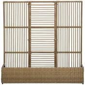 Homestar Sadilnik z oporo 103x103x29 cm pesek
