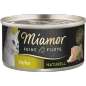 MIAMOR Vlažna hrana za macke, Prirodni fileti piletina Feine Filets, 80g