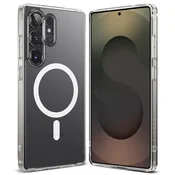 Ovitek Ringke Fusion Magnetic za Samsung Galaxy S25 Ultra - matte clear
